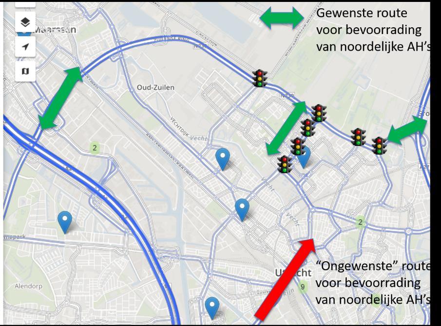 Real time Logistiek Proeftrajecten 1. Utrecht goed op weg 2.