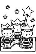 Kindernevendienst in Wijlre Zaterdag 5 januari Kindernevendienst met thema Driekoningen Drie Koningen, Drie Koningen, Geef mij een nieuwe hoed.