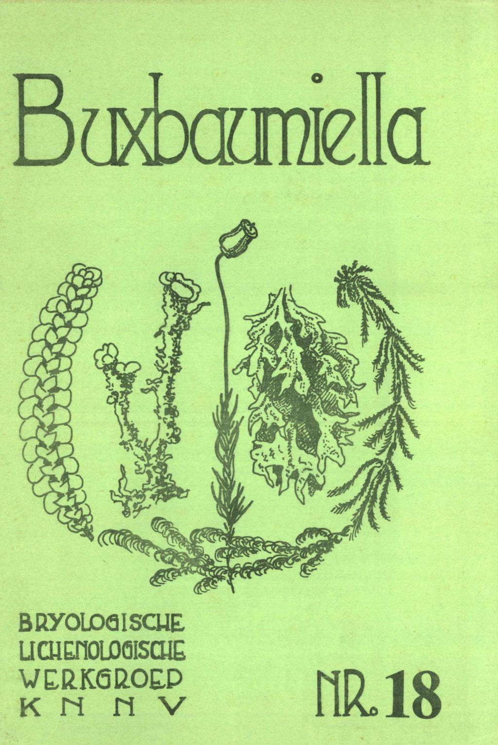 Buxbaumiella BRyOlDöISCUE