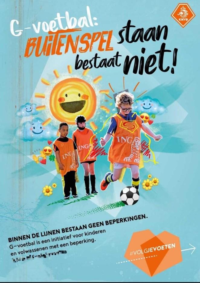 Heb jij ook altijd al willen voetballen? Kom dan op woensdag 07 en/of 21 november 2018 van 19.30 tot 20.30 naar Sporting Almere. Op deze avond is er een KNVB clinic voor G-spelers.
