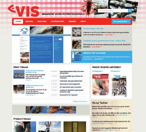 VAKBLAD VOOR VISPROFESSIONALS MAGAZINE VOOR VISPROFESSIONALS JAARGANG 29 MEI 2012