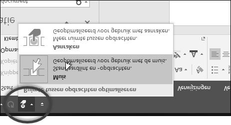 Hoofdstuk 1 Kennismaken met Word 2019 opties. HierinkuntuaangevendatuWordof Office wilt bijwerken, en of dit automatisch moet gebeuren of niet.