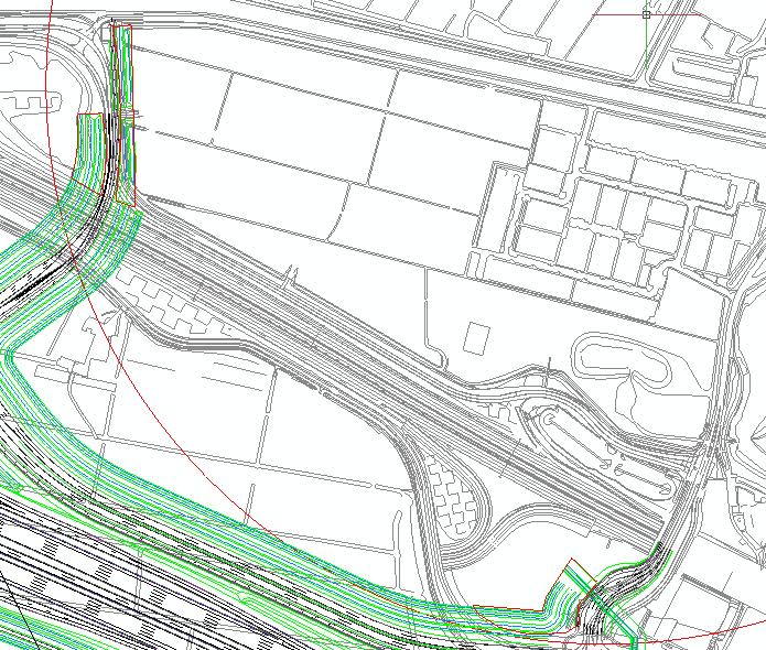 en zijn gelegen langs de A1 en weergegeven in