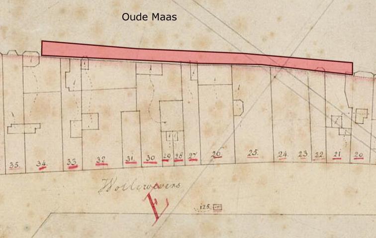 Dordrecht Ondergronds Oude Maas t.h.v.