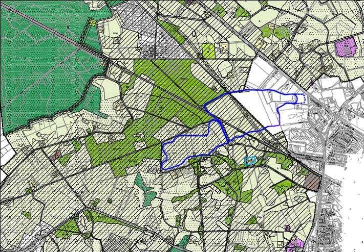 Plankaarten: voorontwerp 2007 Bestemmingsplan Buitengebied Winterswijk Valt buiten nieuwe bestemmingsplan Agrarisch