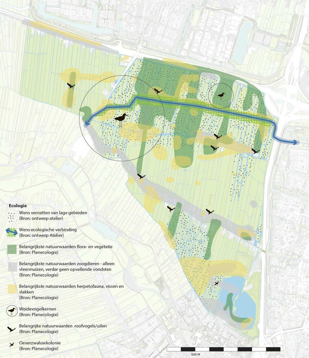 beleid Landschappelijk raamwerk Landschappeljk raamwerk Het landschappelijk raamwerk is opgebouwd uit verschillende elementen: de ondergrond (archeologie), bodem en water maar ook groen, ecologie, en