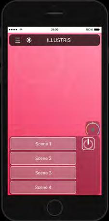 In een netwerksysteem maakt de SceneSet app eenvoudige bediening mogelijk voor elke gebruiker binnen het Denk hierbij aan een controlesysteem/visualisatie waarbij men zowel de verlichting als