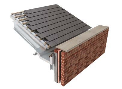 28 Geïsoleerde dakpaneel systemen Geïsoleerd hellend dak systeem TS Tile Support QuadCore TS Tile Support QuadCore is een geavanceerd geïsoleerd dakpaneelsysteem speciaal voor de ondersteuning van