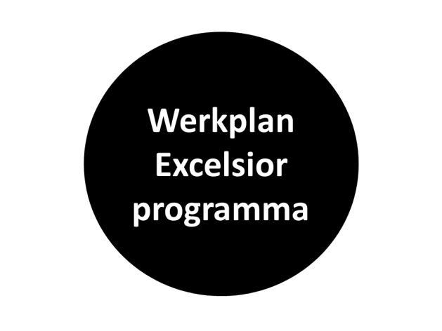 Praatjes en mededelingen Excelsiorprogramma Enige tijd geleden is de werkgroep Excelsior van start gegaan.