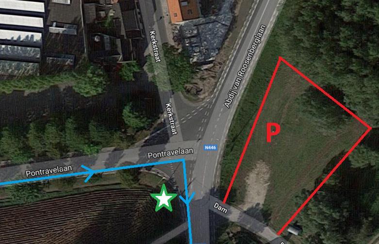 Stop 3: Waasmunster - Pontravelaan x Kerkstraat Adres parking: Dam 1, 9220 Waasmunster Coördinaten: 51 06'17,11"NB - 4 05'15,43"OL Rijtijd: 20min Te