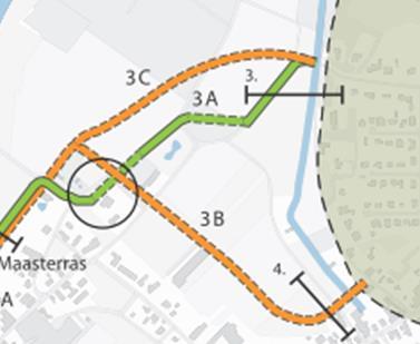 5.3 Deelgebied 3: Noordelijke deel Voor deelgebied 3 is in het kader van het uitwerken van het Voorkeursalternatief een verdiepingsslag uitgevoerd.