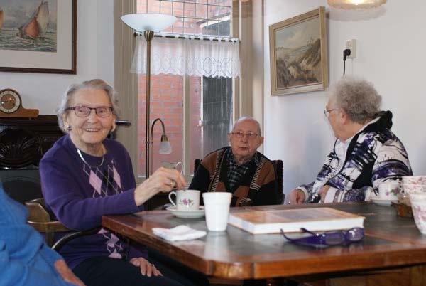Ook al zijn er ruimten die mensen met dementie moeten delen, ze moeten zich er wel thuis voelen.