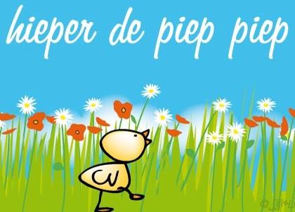 HIEPERDEPIEP In de periode tot 10 mei vieren de volgende kinderen hun verjaardag: Zep Theeuwen uit groep 4-5 op 14 april. Fenne van Aerle uit groep 3-4 op 15 april.