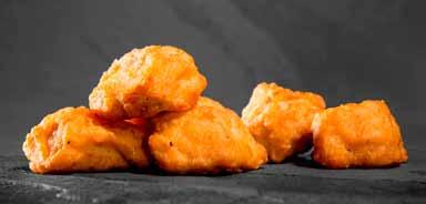 SCHNITZEL Chicken chunk nuggets 5 stuks 3,60 10 stuks