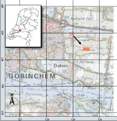 4 1. Inleiding Van 12 tot en met 15 september 2006 is door Hollandia Archeologie een inventariserend veldonderzoek uitgevoerd in het plangebied Hoogdalem in de gemeente Gorinchem.