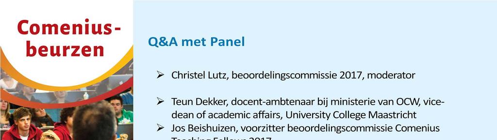 Hoe belangrijk is de impact van de interventie/programma/actie die vallen onder de Comeniusbeurs op het daadwerkelijke onderwijs in de klas/met studenten bij het beoordelen van de aanvraag?