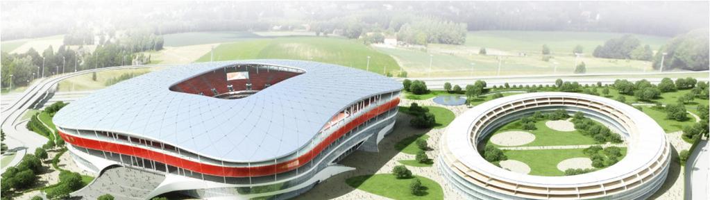 Figuur 7-4 Ontwerp van het nieuwe Eurostadion Heizel 7.2.
