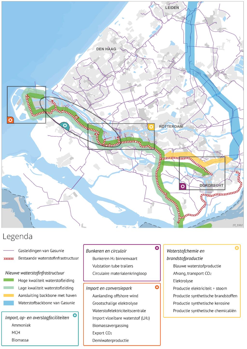 EEN VISIE VOOR 2030 - SAMENVATTING Figuur 2: De Rotterdamse haven