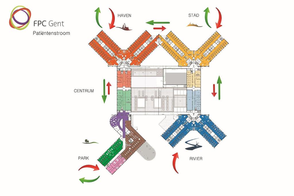 FPC Gent 45 Observatie en oriëntatie: 56 bedden - Rivier Doorgedreven behandeling: