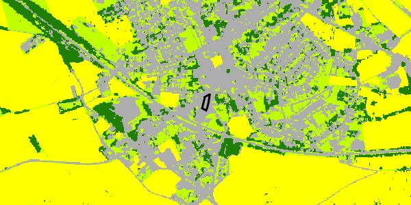 Geluidsbelasting nacht 23u00-07u00 (2016) Informatief: Wegverkeer: Nee Spoorverkeer: Nee Luchtverkeer: Nee 55-59 db 60-64 db 65-69 db