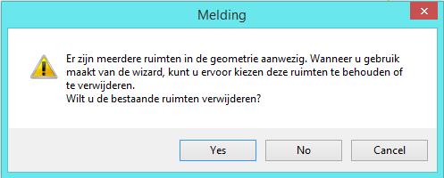 Standaard import Het importeren van een geometrie uit een CAD, Sketchup of 3D BIM bestand.