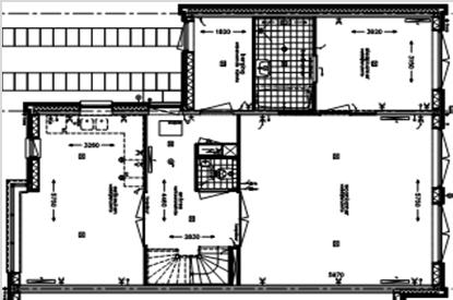 Samenzijn 5 (tekening V-481d) - uitbouw van de woning over de volledige breedte van 1,2 meter - (mogelijkheid voor) slaapkamer en badkamer op de begane grond - ruime entree met dubbele ensuite deuren