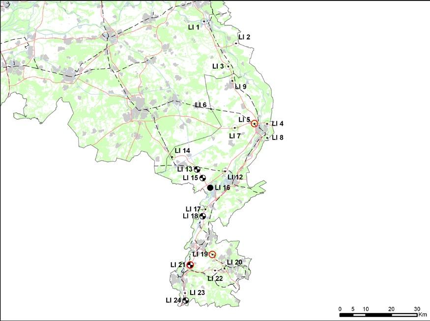 Limburg Totaal aantal op te lossen knelpunten 22 Nummer knelpunt Aantal prioritaire knelpunten 3 LI5, LI19, LI21 Aantal knelpunten opgelost in 2010 1