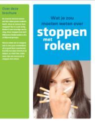 moeten weten over stoppen met roken Brochure met informatie en tips om te stoppen met roken