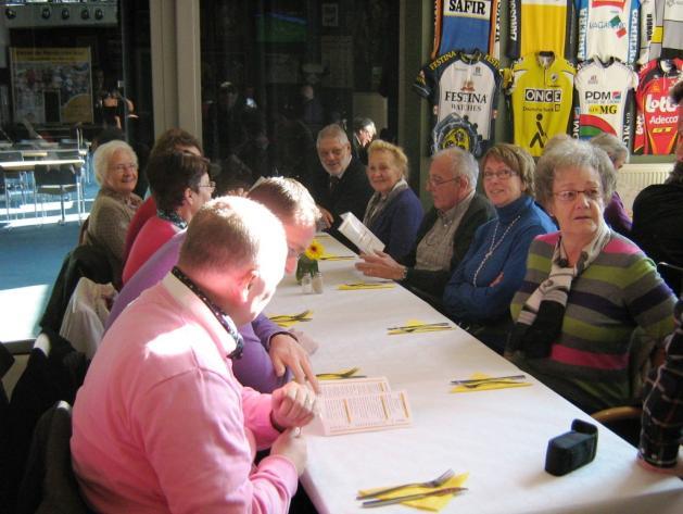 brasserie omringd door