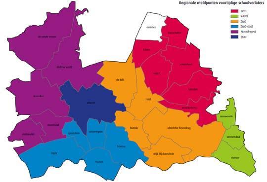 Voortijdig schoolverlaters zijn jongeren tussen de 12 en 23 jaar die zonder startkwalificatieniveau (minimaal een diploma op vwo, havo of mbo 2 niveau) het onderwijs verlaten.