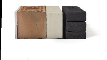 01 SLANKE LIJN - De Eco-brick gevelsteen beschikt over alle voordelen en karakteristieken van een traditionele keramische