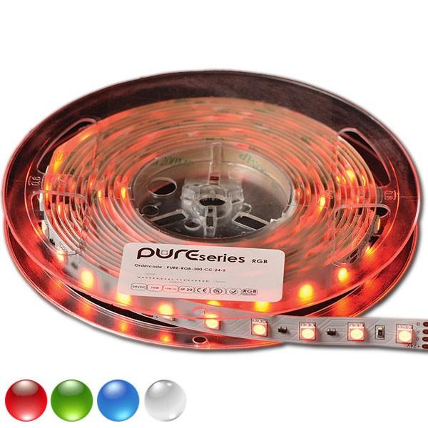 PURE SERIE RGB/RGBW RGB/RGBW full Color LED strip, 5000 x 10 x 3 mm LED SMD3528PRO, 50.