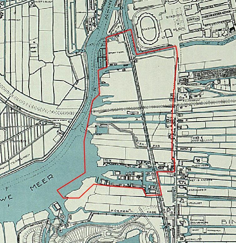 2.3.3 Verstedelijking Tot het midden van de 20ste eeuw behield de Buitenvelderse Polder een landelijk karakter.