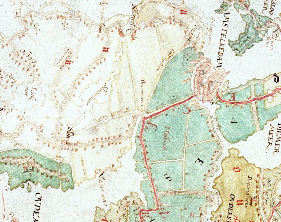 2.3 Historisch-topografische inventarisatie Plangebied wordt ruwweg begrensd door de Schinkel, Nieuwe Meer en Amstelveenseweg.