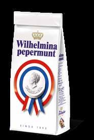 19 Klene drop Wilhelmina pepermunt zak 230-300 gram zak 225