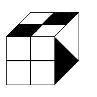 Bij de opgaven zijn andere kubussen (opgave 1 t/m opgave 5) afgebeeld.