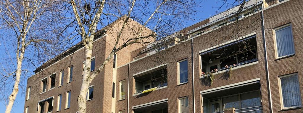 RAADHUISPLEIN 50 - BEST Op centrum locatie gelegen 3 kamer appartement met een loggia op zonzijde. Via de hoofdentree komt u in het portaal met brievenbussen en videofooninstallatie.