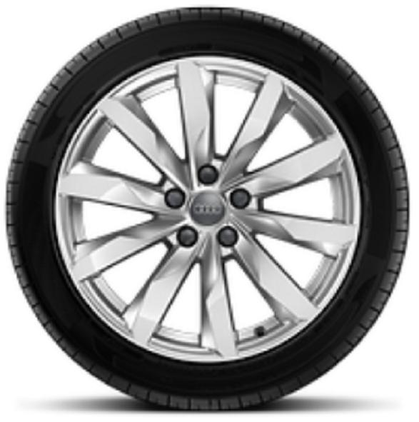 8,5J x 18 "5dubbelspaaks"design inclusief 245/40 R 18 banden standaard S line wiel Velgen, gegten in