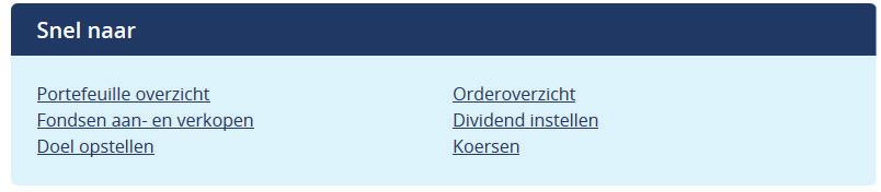 4. Orders opgeven 4.1. Orders opgeven via Internet Bankieren U kunt een order doorgeven via Internet Bankieren. Op handelsdagen worden orders die voor 15.00 uur zijn ingevoerd geaccepteerd. 4.2 Goedkeuren van orders Het goedkeuren van een order via Internet Bankieren doet u altijd met de digipas of digicode waarmee u bent ingelogd.