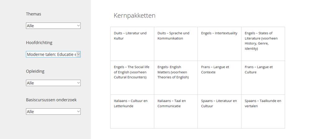 Moderne talen: educatie & meertaligheid