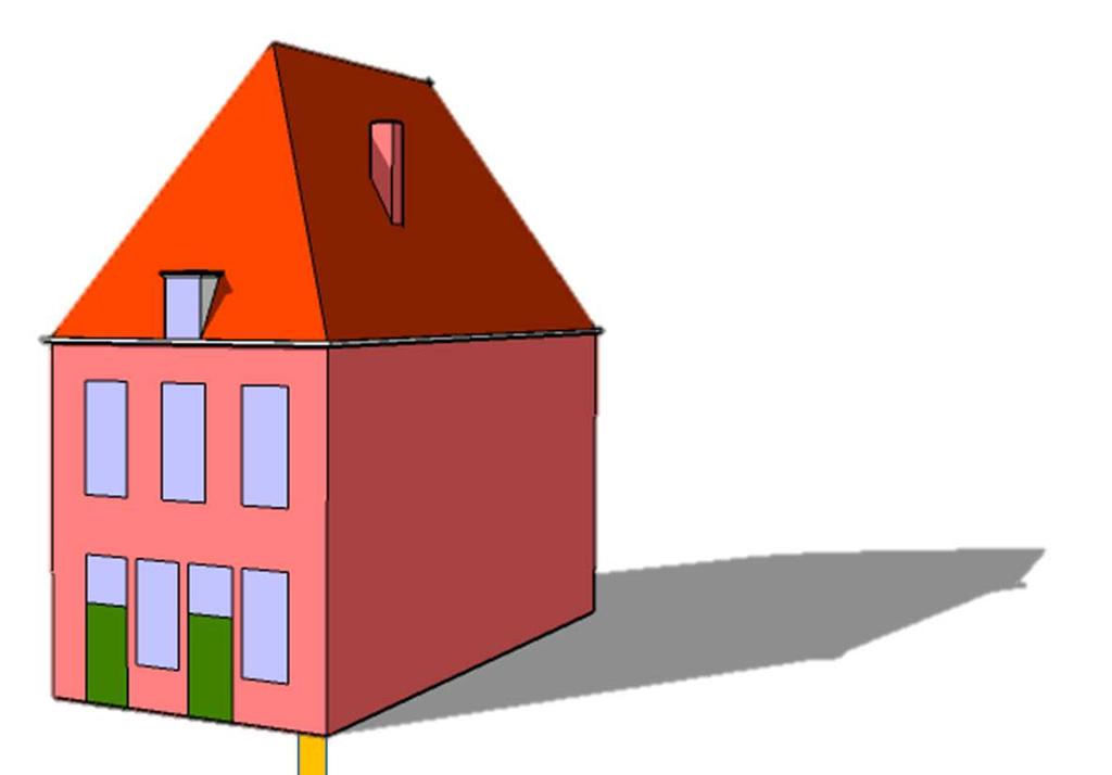 Warmteverliezen per gebouwdeel: 30 % door het dak 30 % door de ramen en deuren 25 %