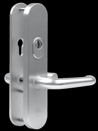 Standaard geleverd voor een deurdikte van 35-45 mm. Ook leverbaar voor andere deurdiktes. ndere opties op aanvraag.