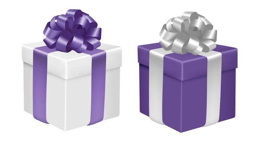 3. Hoe de cadeaus opnieuw te kleuren Stap 1 Nu we enkele nieuwe geschenkverpakkingsvarianten hebben getekend, laten we eens kijken naar de herkeurende cadeaus die we in een eerdere zelfstudie hebben
