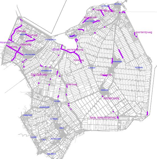 2. Inventarisatie De inventarisatie voor bermverharding is in drie onderdelen uitgevoerd. Hierbij hebben de volgende vragen als uitgangspunt gediend. Waar ligt al bermverharding?