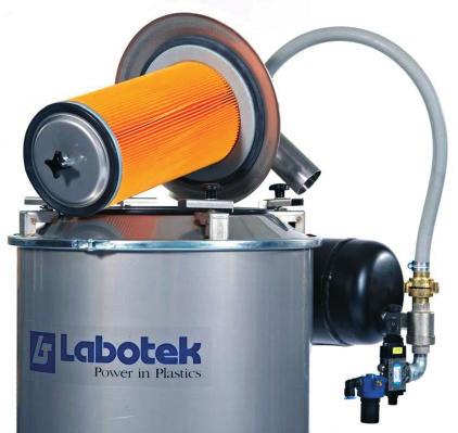 Labotek hopperloaders zijn geschikt voor meerdere type filters, zoals cartridge,