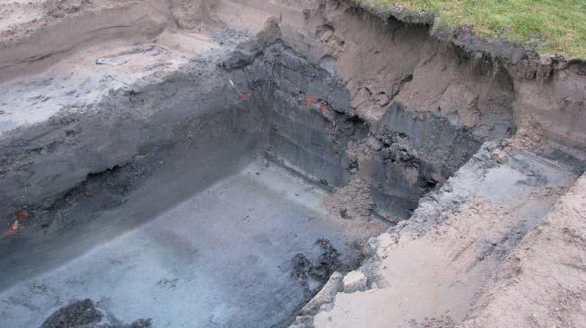 een dieper niveau te onderzoeken. Daarnaast werden op dit niveau geen archeologische resten verwacht. Werkput 3 heeft geen archeologische sporen en vondsten opgeleverd.