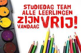 Het onderzoek vindt plaats in De Schakel. Dinsdag 26 maart: Studiedag Team, KINDEREN VRIJ Dinsdag 26 maart heeft het Team een Studiedag. De kinderen zijn vandaag VRIJ.