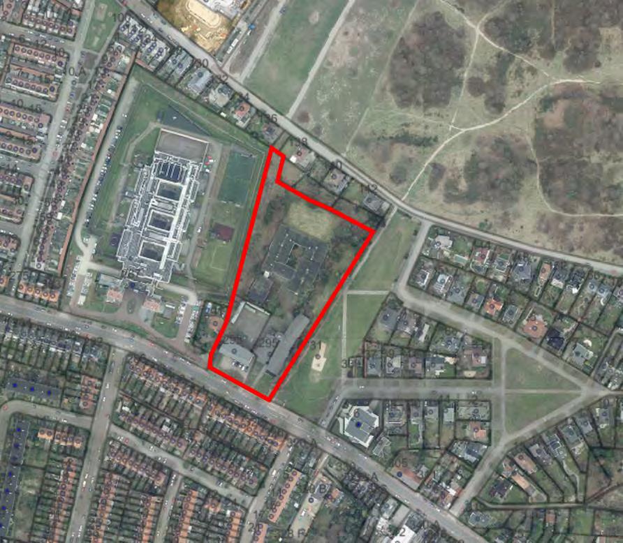 Analyse Planlocatie: Geïsoleerde ligging achter terrein Barakken op