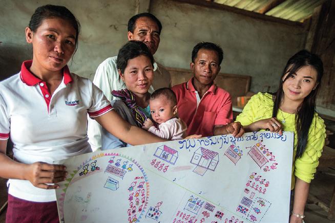 Azië Deze mensen in Laos zetten hun eigen spaarsysteem op touw.