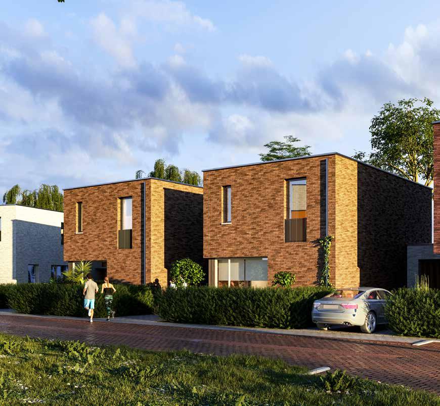 type C Type C begane grond 2 vrijstaand-geschakelde gezinswoningen garage perceel circa 220 m² woonoppervlakte 105 m² 2